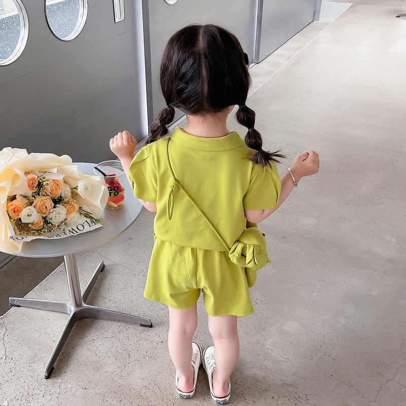 Girls T-shirt with Short