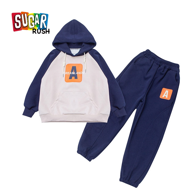 Girls Colourblocked T-shirt With Pyjama