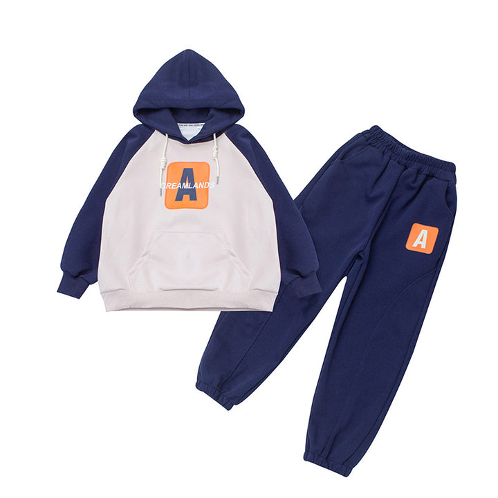 Girls Colourblocked T-shirt With Pyjama