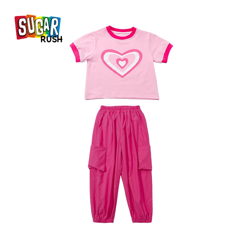 Girls Printed Top With Pyjamas