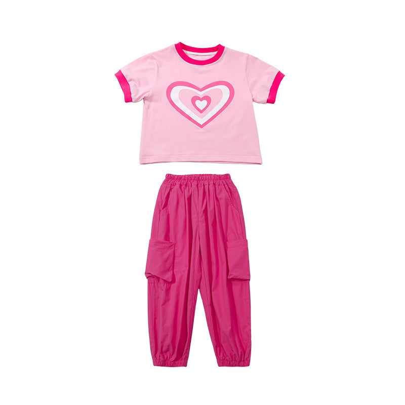 Girls Printed Top With Pyjamas