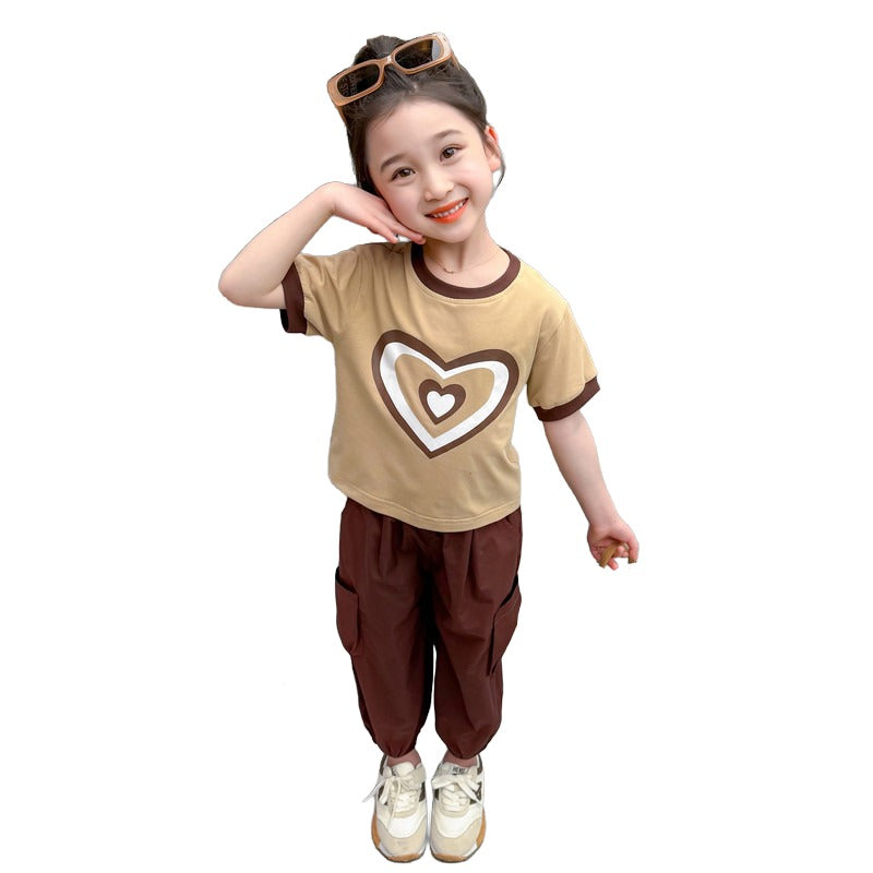 Girls Printed Top with Pyjama