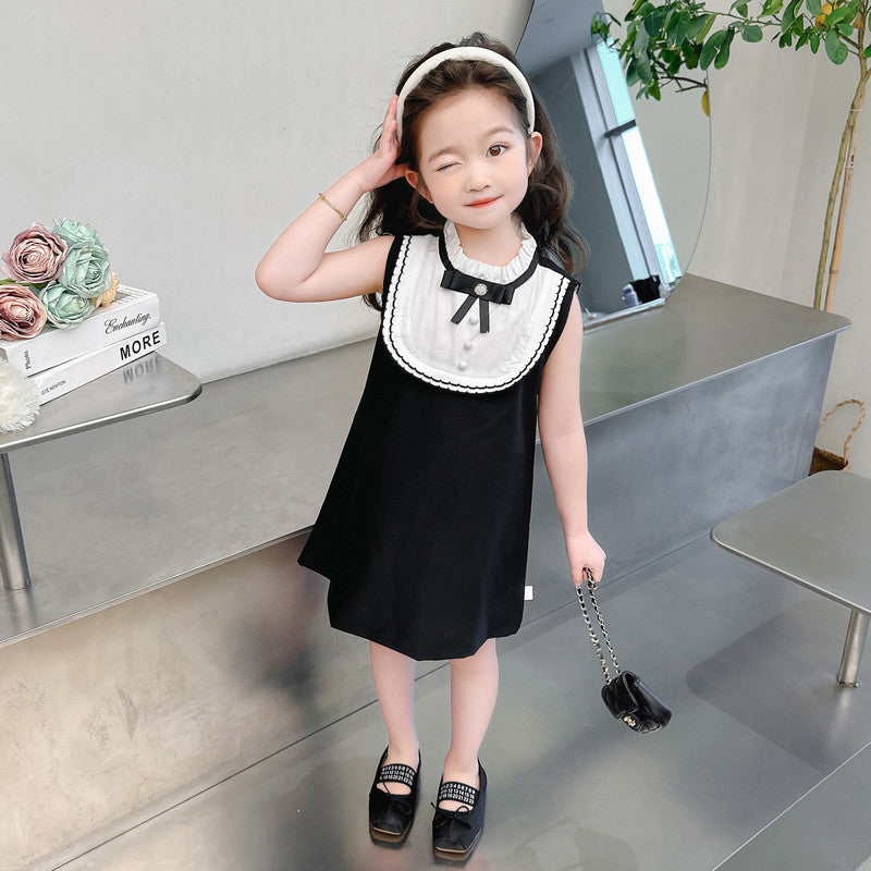 Girls Sleeveless A-Line Dress