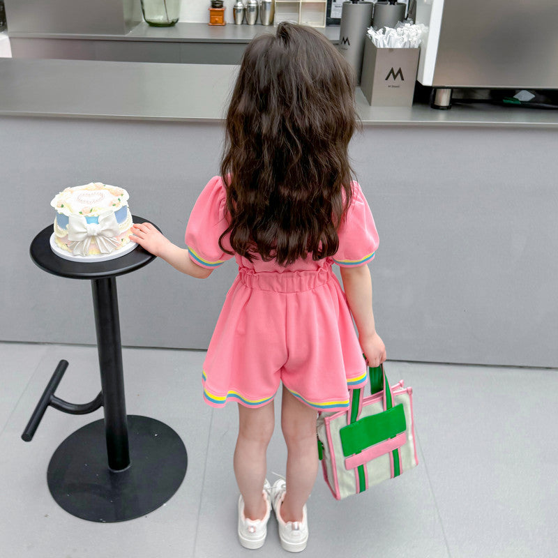 Girls Top with Skirt