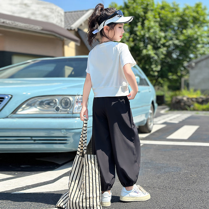 Girls Printed Top With Pyjama