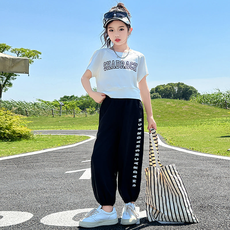 Girls Printed Top With Pyjama