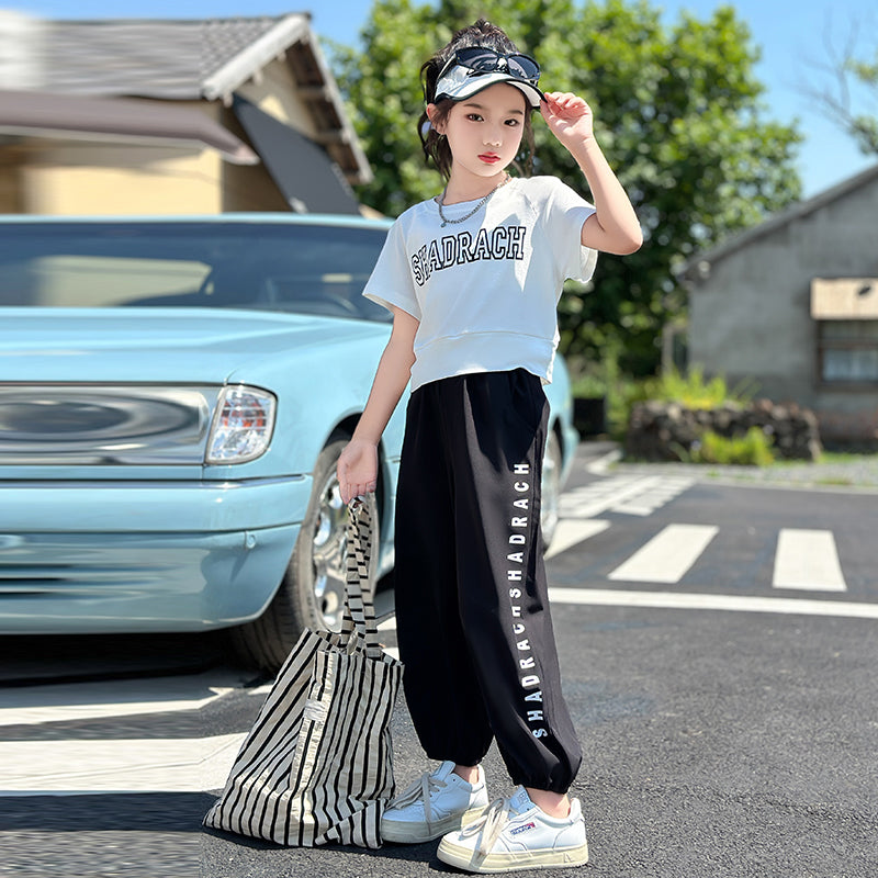 Girls Printed Top With Pyjama