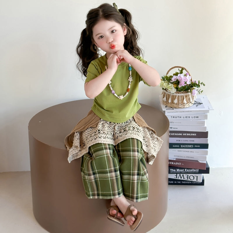 Girls Top with Palazzos