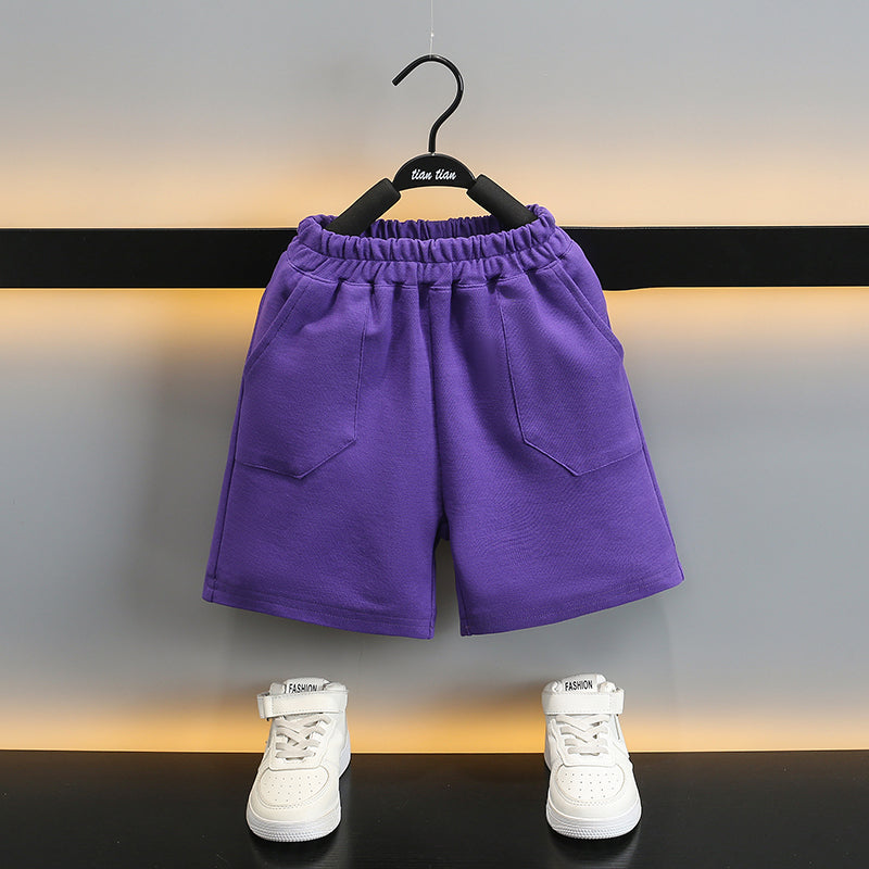 Boys Dyed T-shirt with Shorts