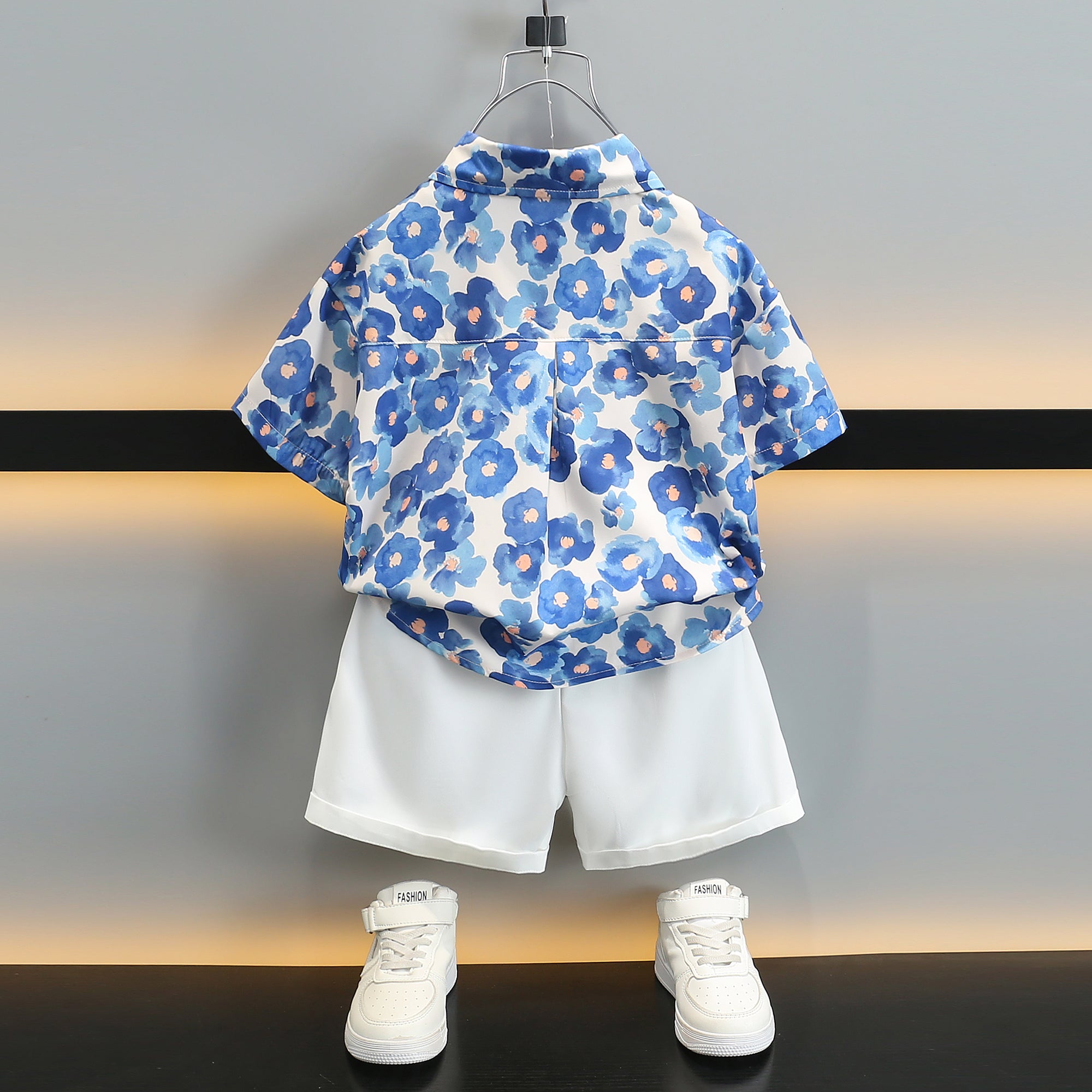 Boys Printed Pure Cotton T-shirt With Short