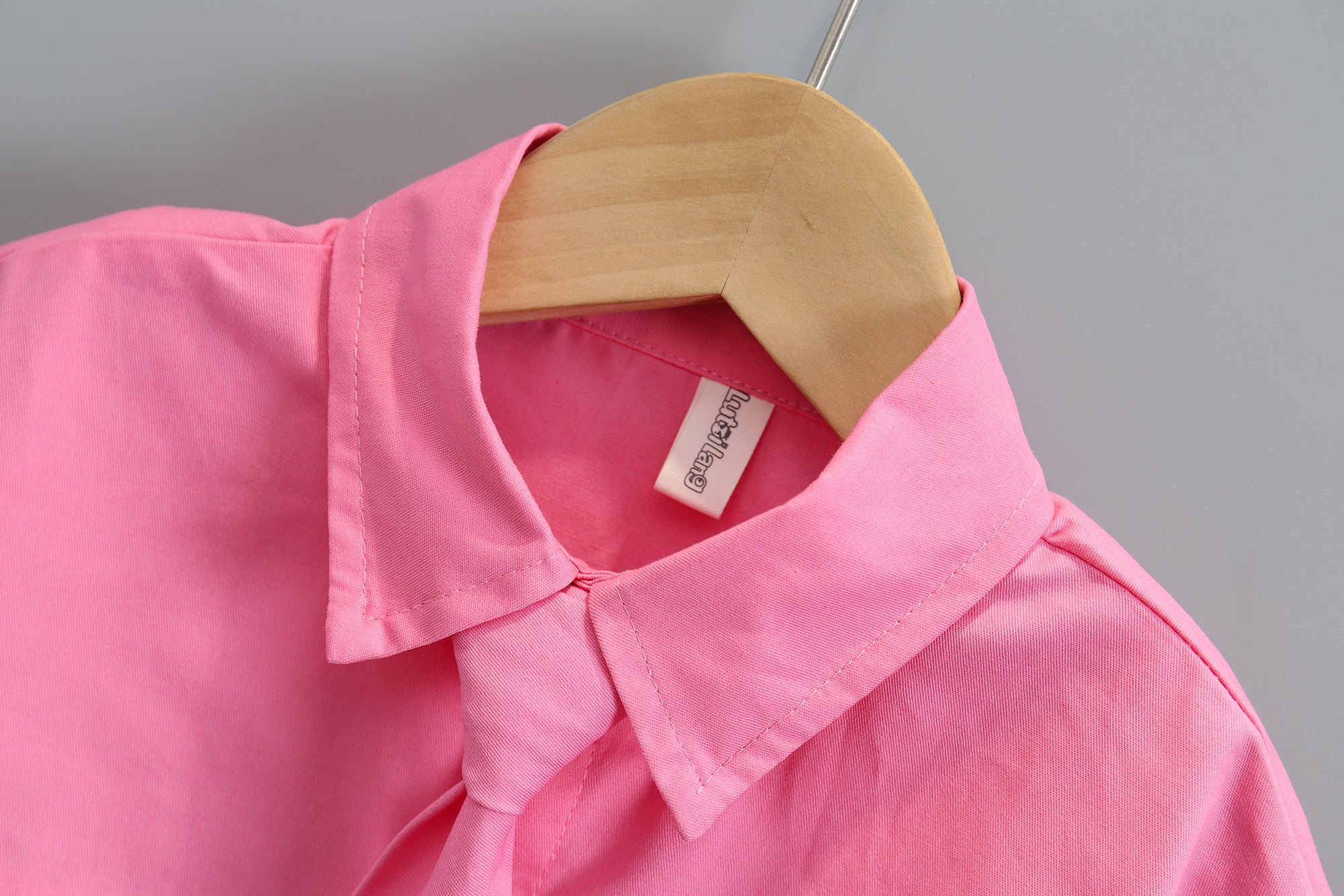 Boys Pink & Black Floral Printed Pure Cotton Shirt With Shorts