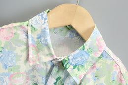 Boys Printed Pure Cotton Shirt with Shorts