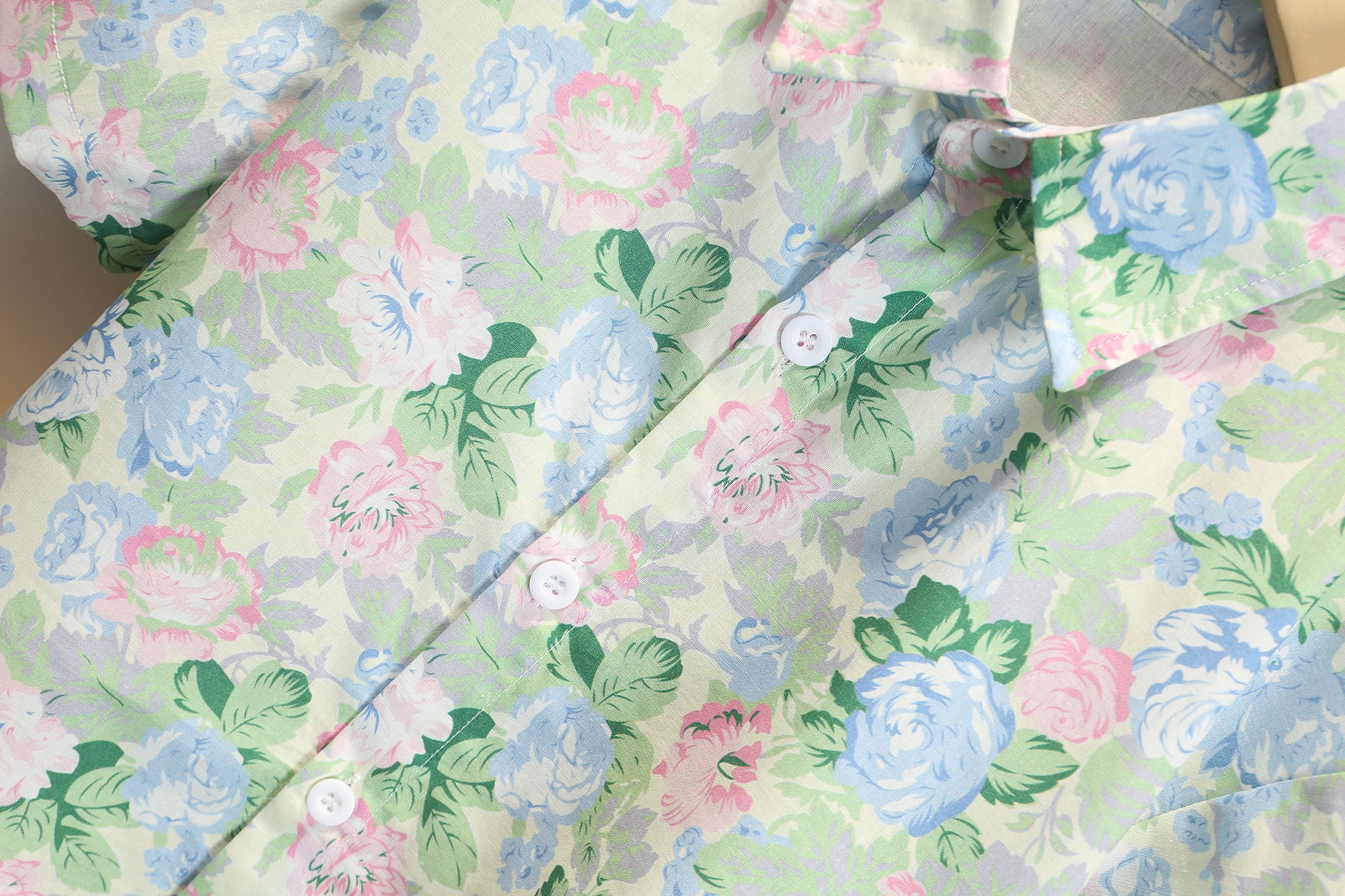 Boys Printed Pure Cotton Shirt with Shorts