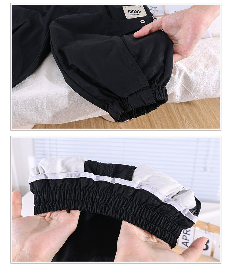 Boys Black Relaxed Fit Clean Look Stretchable Jeans