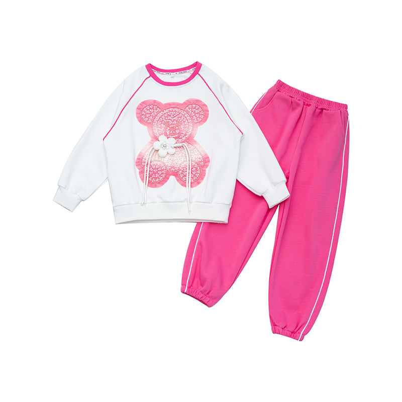 Girls Printed Top With Trouser