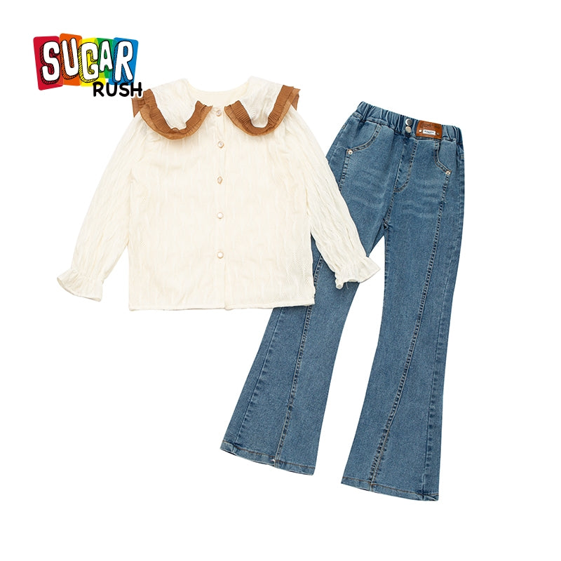 Girls Top With Trouser