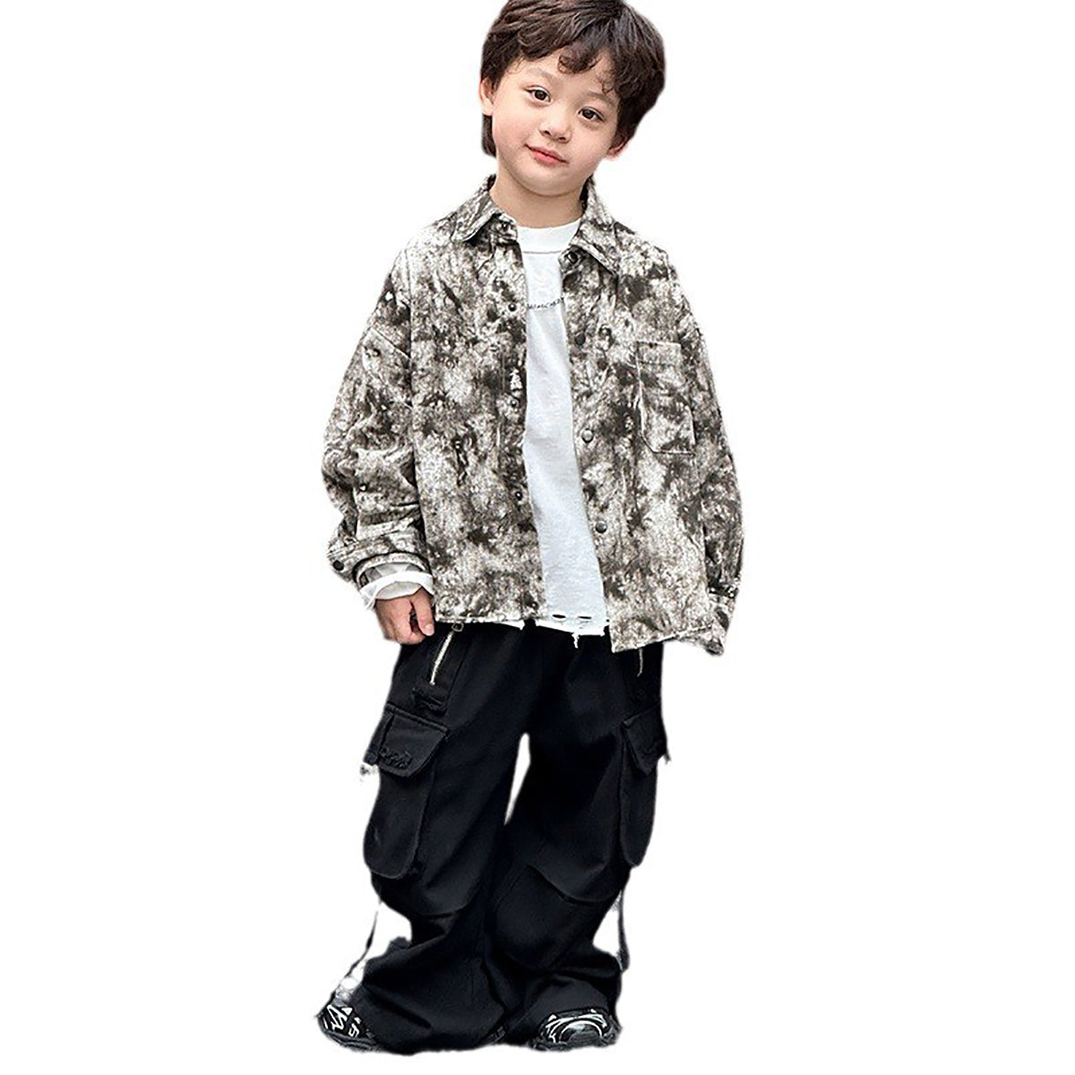 Boys Outdoor Open Front Jacket