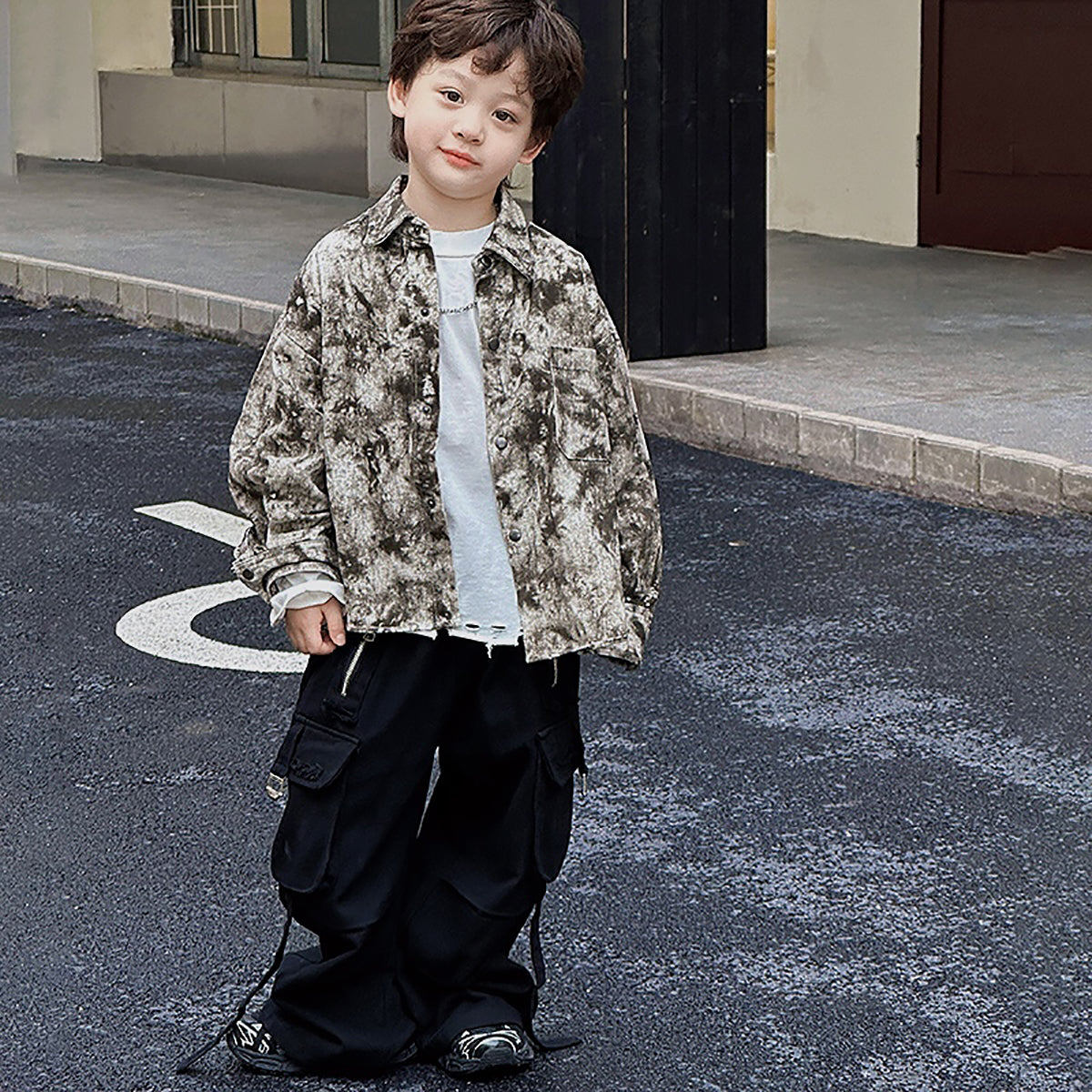 Boys Outdoor Open Front Jacket