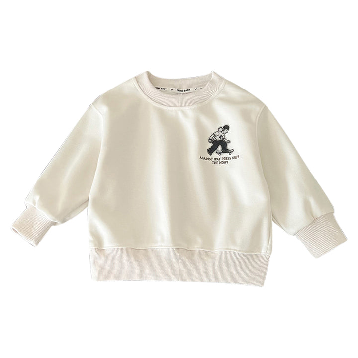 Kids Round Neck Cotton Sweatshirt