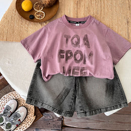 Boys Printed Top With Shorts