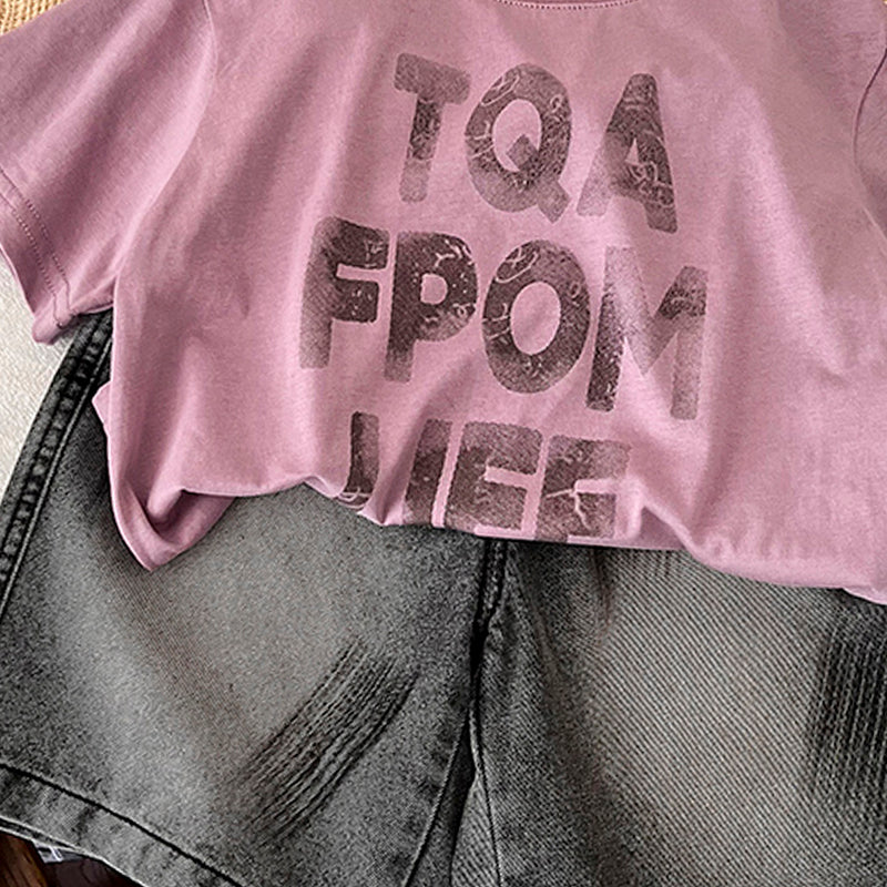 Boys Printed Top With Shorts
