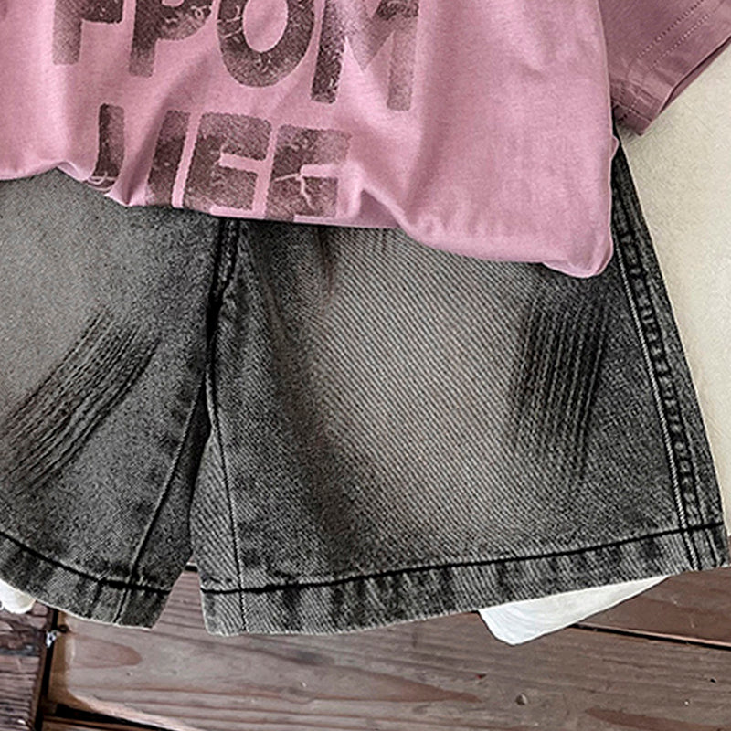 Boys Printed Top With Shorts