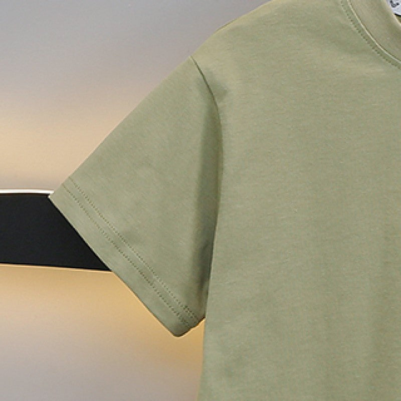 Boys Printed Pure Cotton T-shirt with Shorts