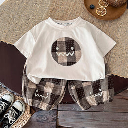 Kids Printed T-shirt With Shorts