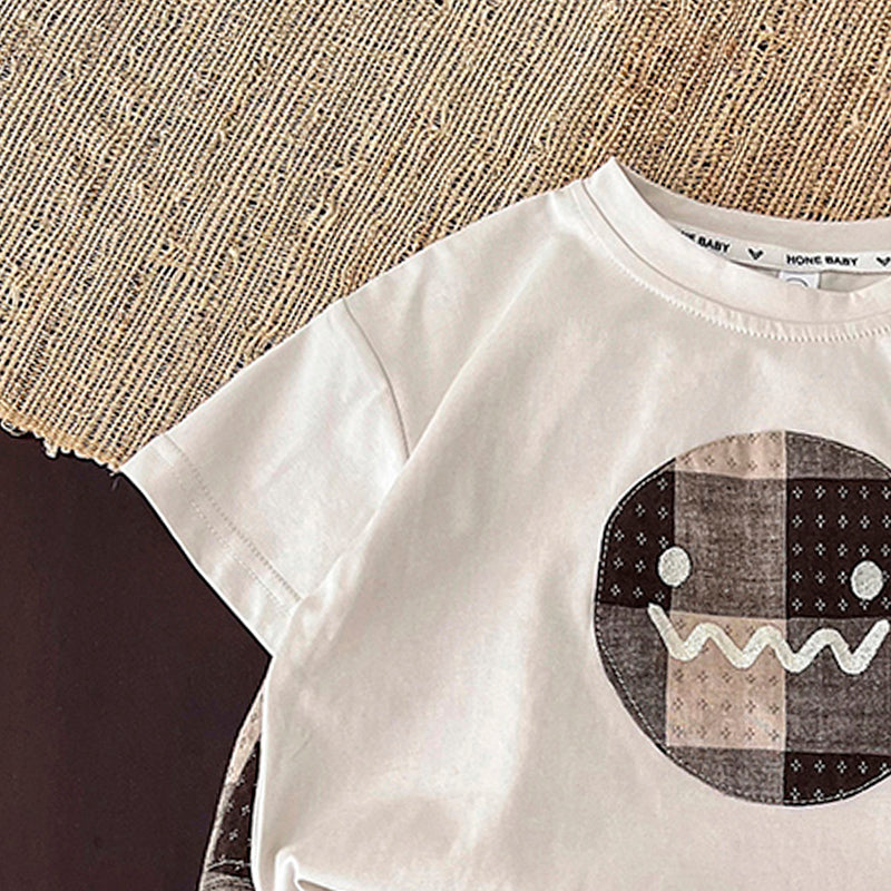 Kids Printed T-shirt With Shorts