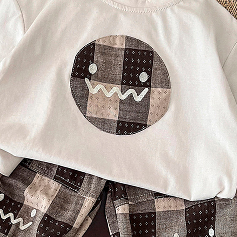 Kids Printed T-shirt With Shorts