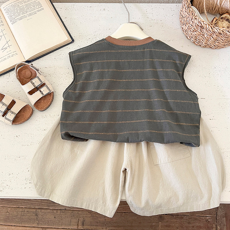 Kids Printed Tshirt With Shorts