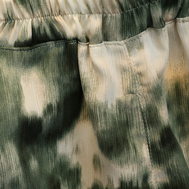 Boys Dyed Shirt with Shorts