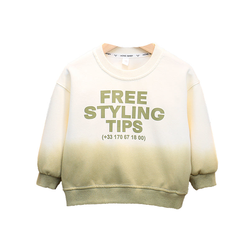 Boys Colourblocked Cotton Pullover