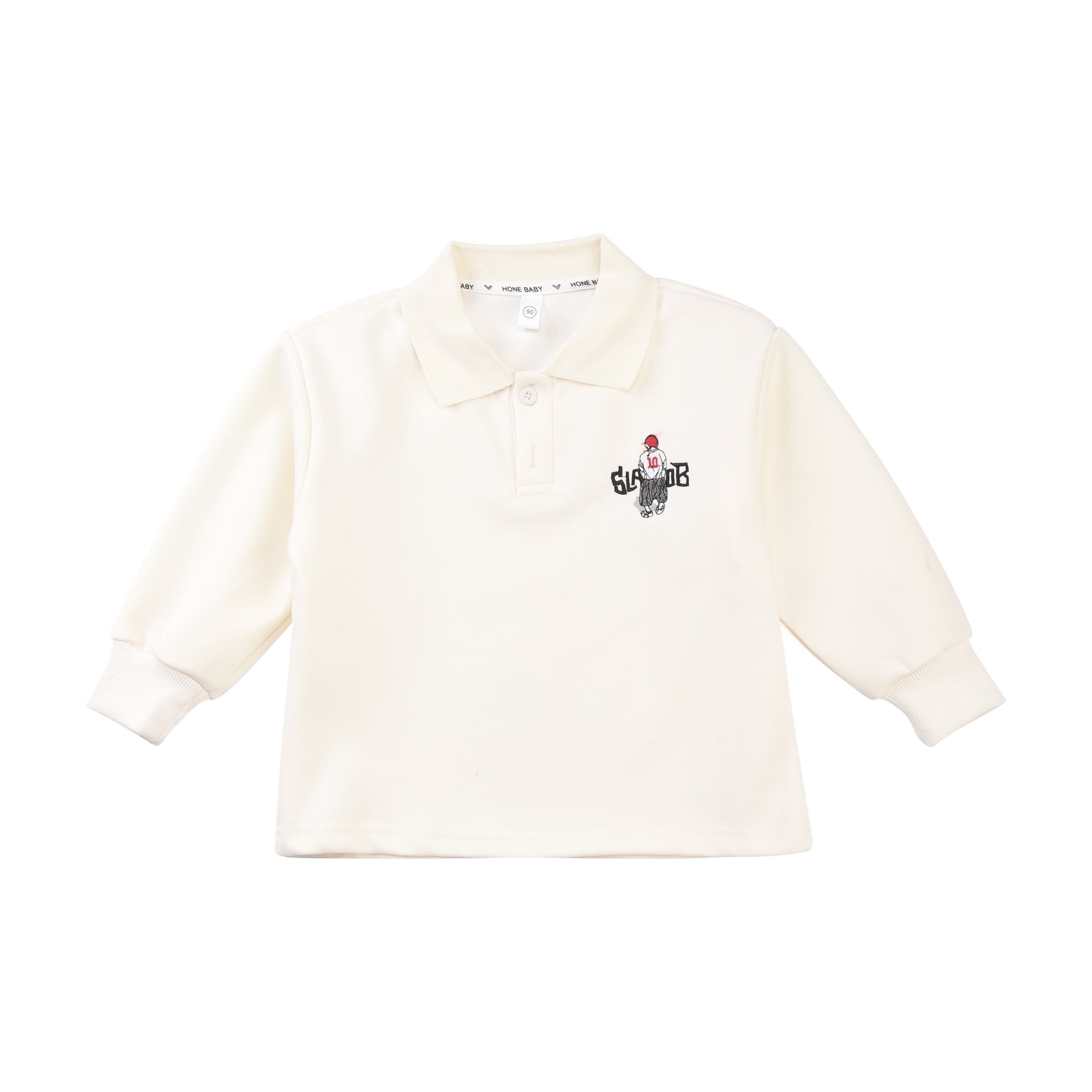 Boys Graphic Printed Cotton Straight Pullover Sweatshirt
