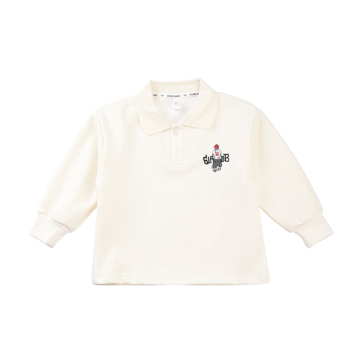 Boys Graphic Printed Cotton Straight Pullover Sweatshirt