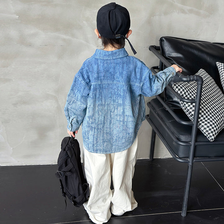 Boys Opaque Casual Shirt