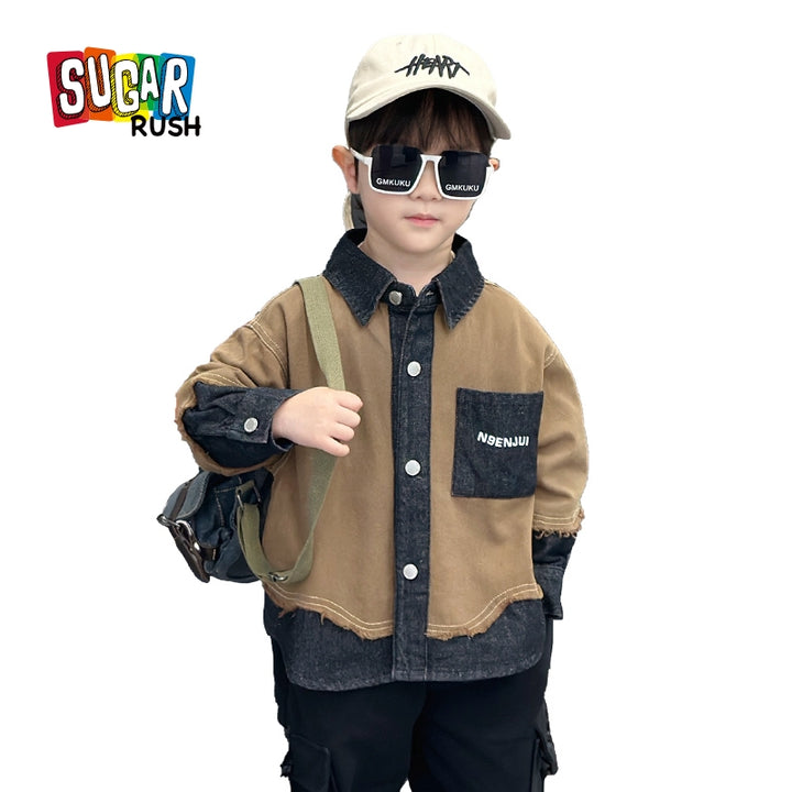 Boys Opaque Casual Shirt