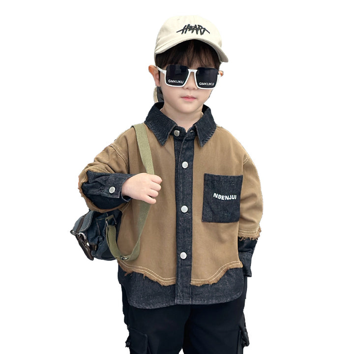 Boys Opaque Casual Shirt