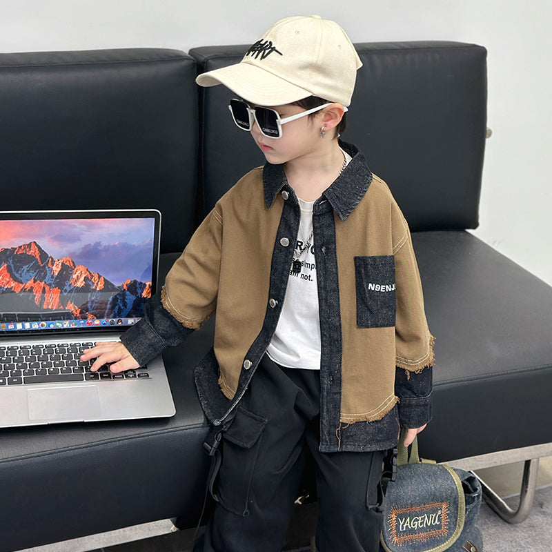 Boys Opaque Casual Shirt
