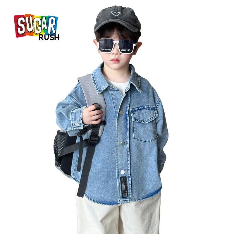 Boys Opaque Casual Shirt