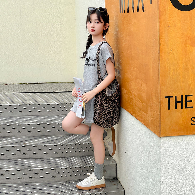 Girls Pure Cotton Top With Shorts