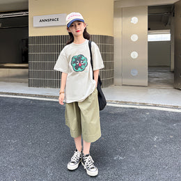 Printed Top and Shorts Set