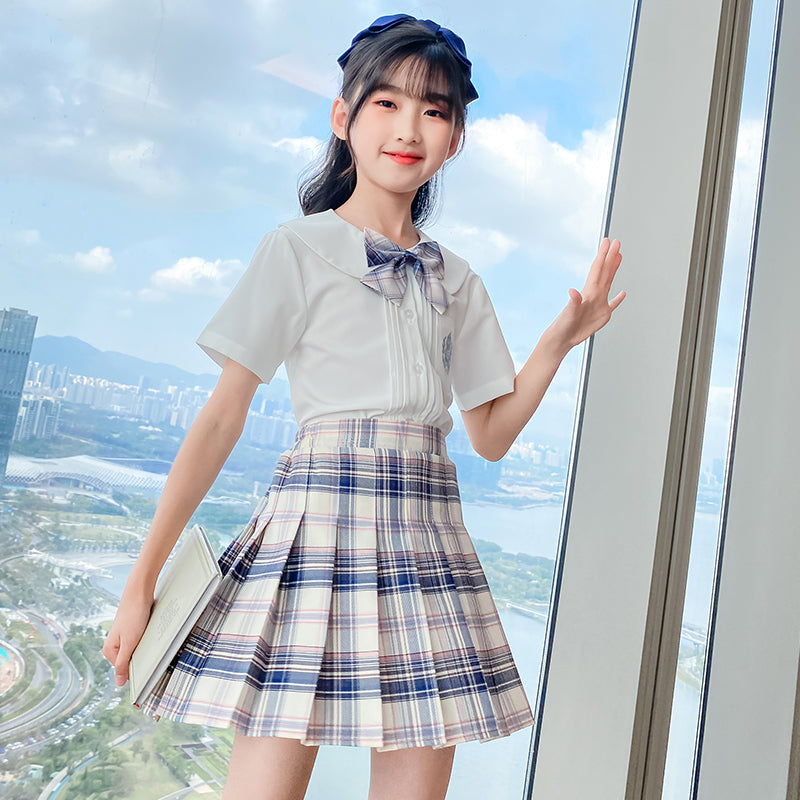Girls Top With Skirt