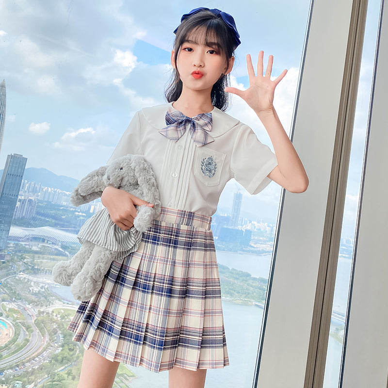 Girls Top With Skirt