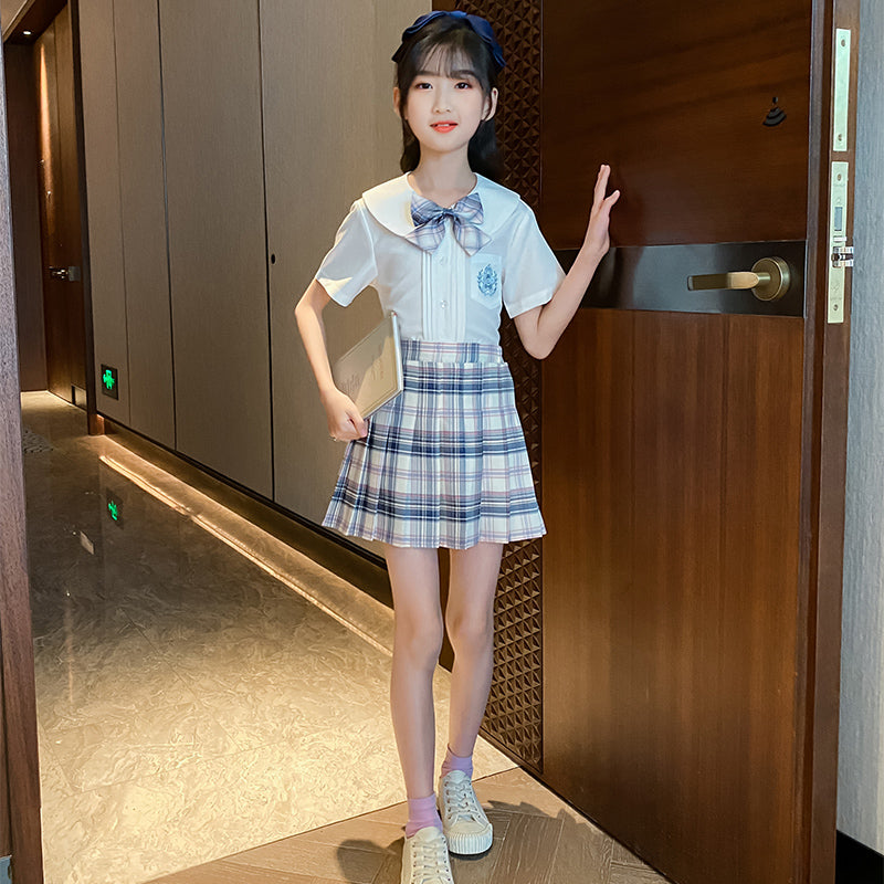 Girls Top With Skirt