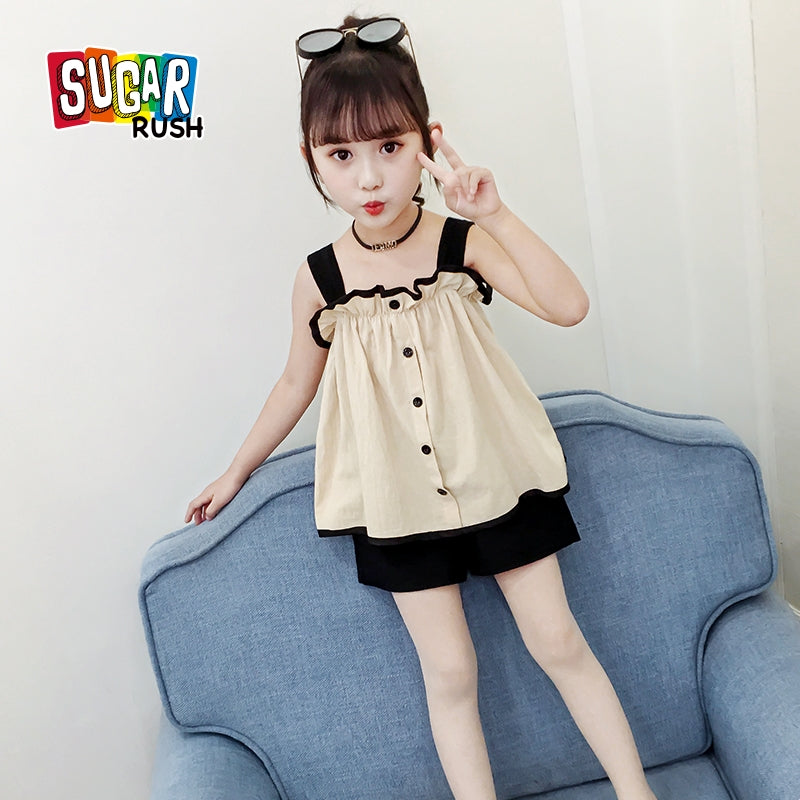 Girls Top With Shorts