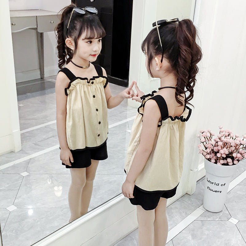 Girls Top With Shorts