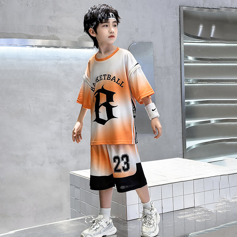 Printed T-shirt and Shorts Set