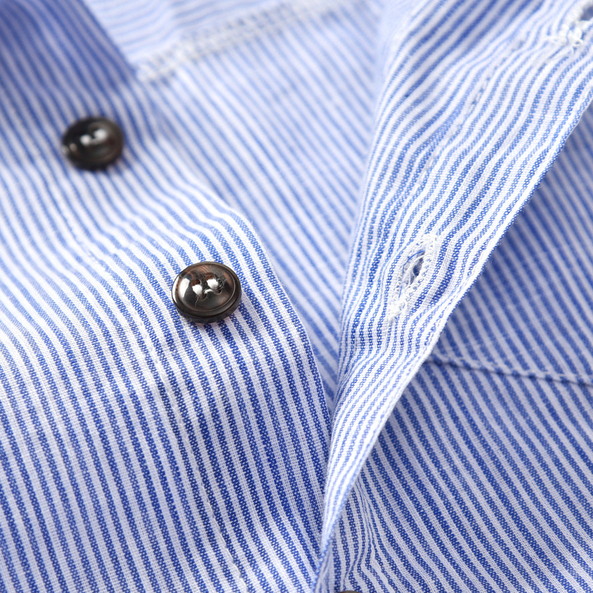 Infant Boys Blue Striped Shirt with Trousers