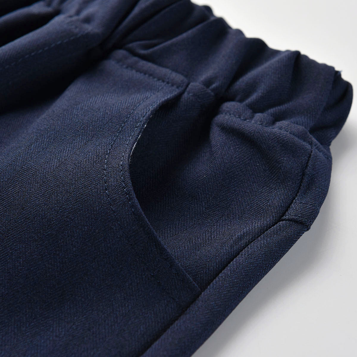Boys Blue Striped Set Of 3 Suit Set